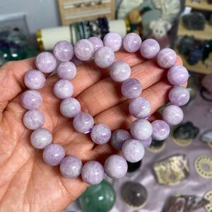 KUNZITE CRYSTAL BRACELET